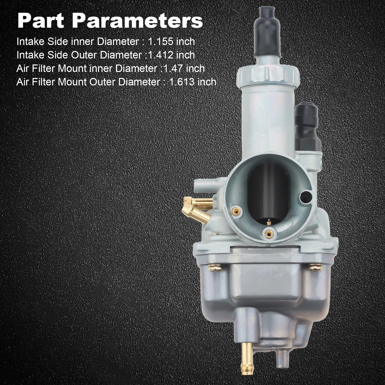Air Cleaner For Carburetor KLF220 Carburetor For KAWASAKI Bayou 220 Klf220 1988 1998 Bayou 522751 - Foto 12