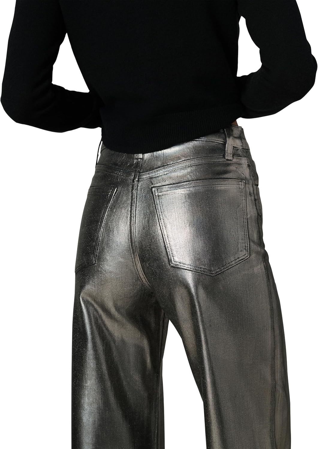 Joe's Womens The Mia High Rise Wide Leg Ankle Jean - Image 5