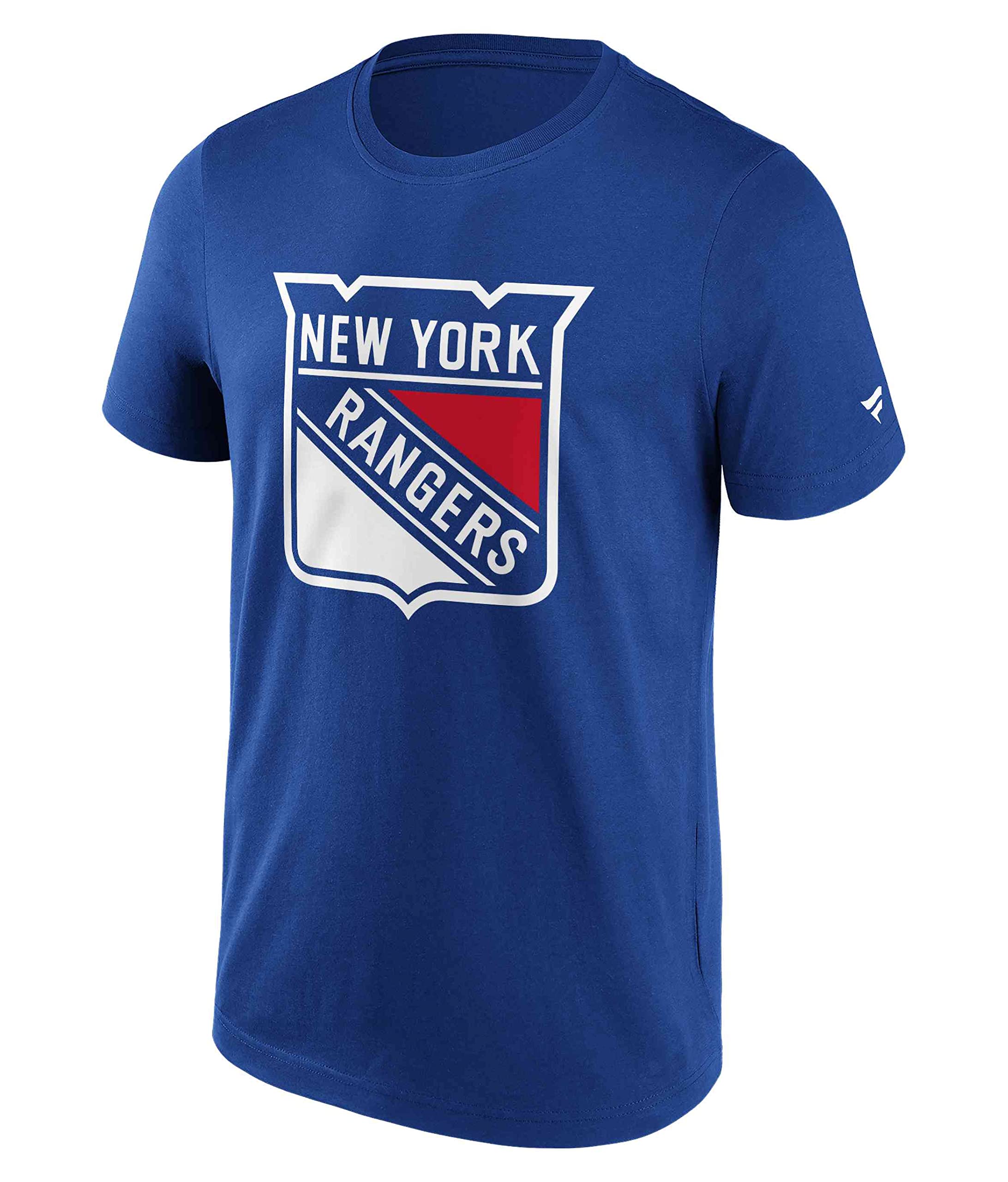 Fanatics Unisex Blue - Nhl New York Rangers Primary Logo Graphic T-Shirt Colour M