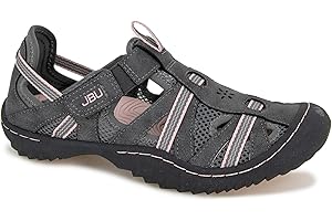 JBU Regional Water Ready Women's Outdoor Comfort Adjustable Closed Toe Water Shoes