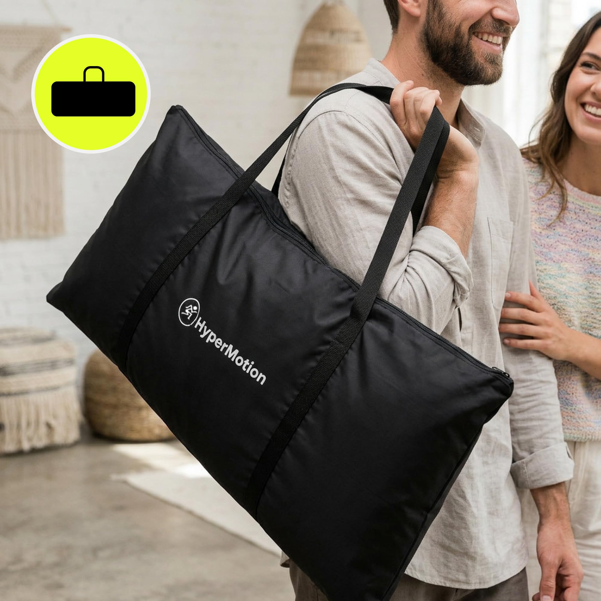 HyperMotion Bañera Morsada 330 L Plegable Cold Plunge Negra | Cuchara de hielo portátil con tapa aislante térmica, bomba, bolsa de transporte, desagüe y cojín de asiento