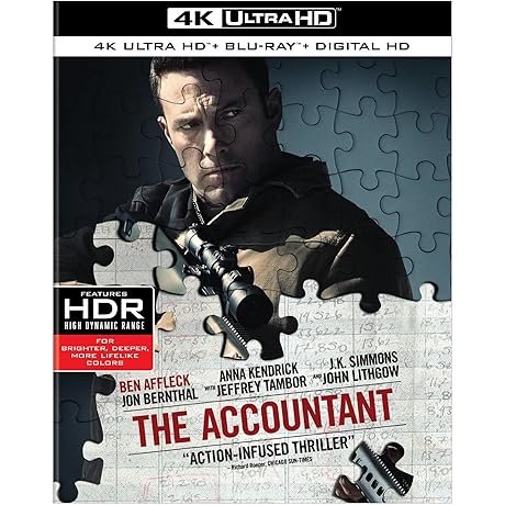 The Accountant (4K Ultra HD) [4K UHD] - Stunning 4k Visuals