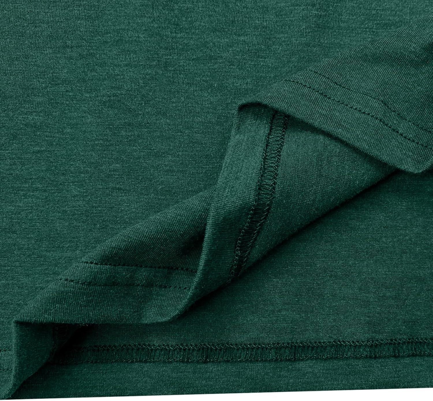 BLACKOO Women's Basic Crewneck Tee Solid Color T Shirts Short Sleeve Summer Tops - Image 4