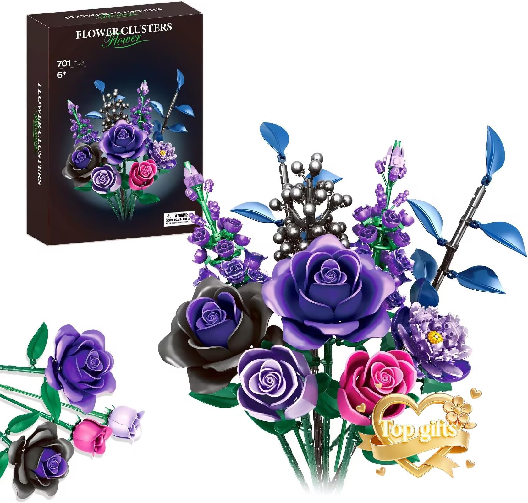 Flowers Bouquet Building Set