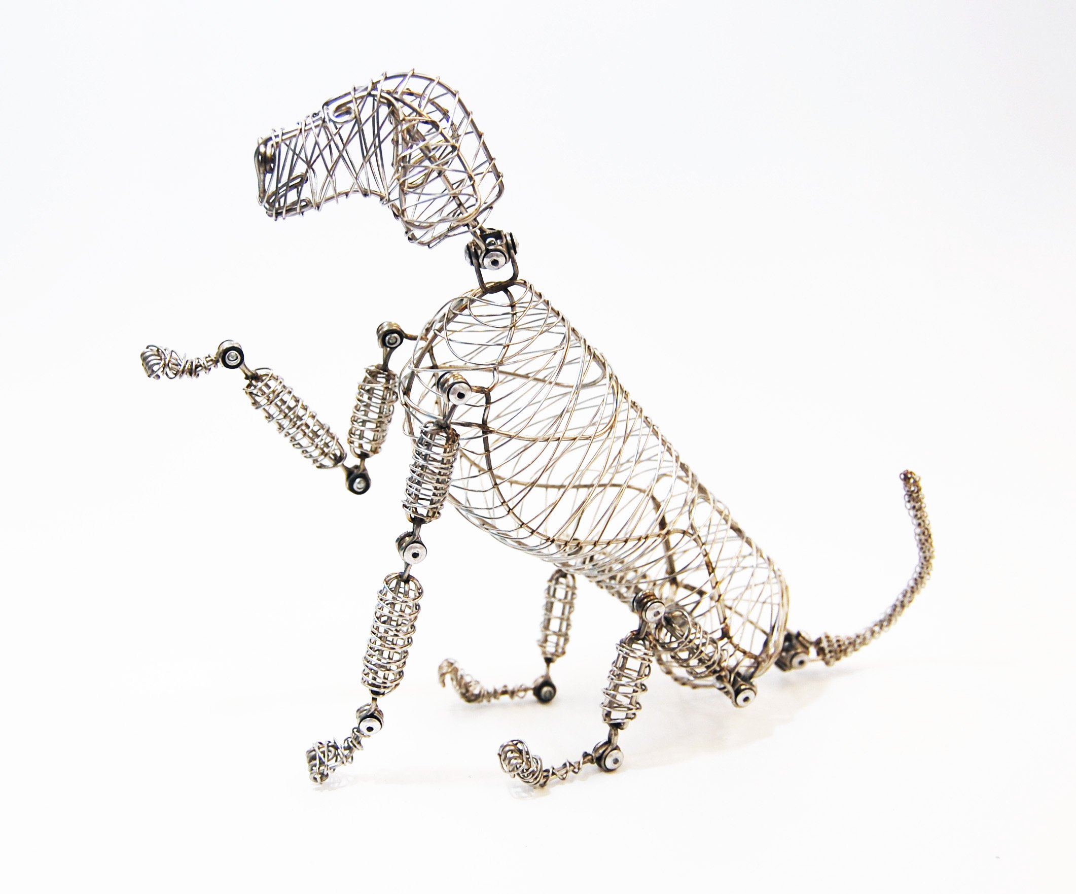 Leoさま専用⭐︎ワイヤーアート　カモミールシカ ワイヤーアート ワイヤークラフト 鹿 flower カモミールシカ 立体