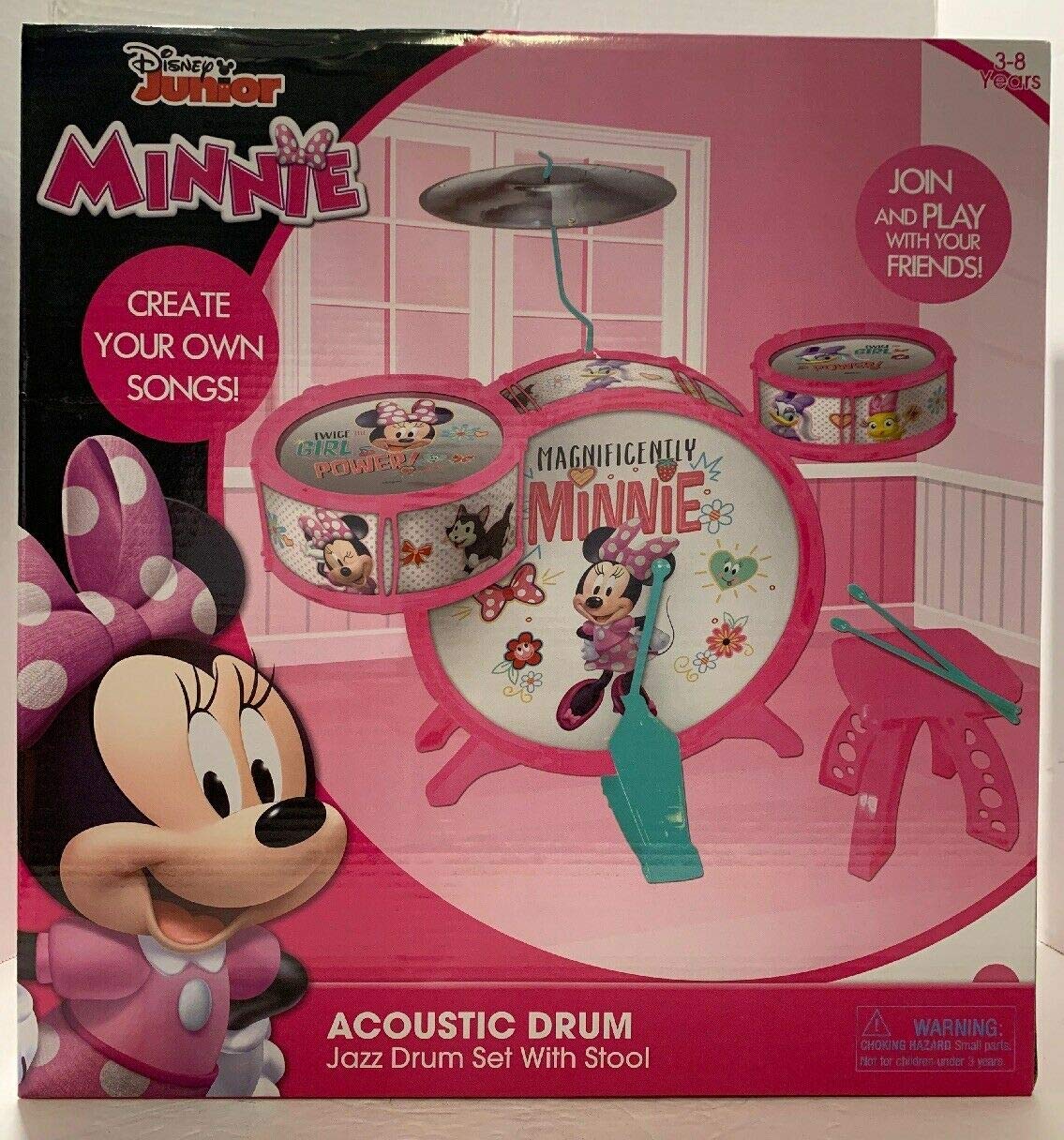 Disney Junior Minnie Mouse Jazz Drum 