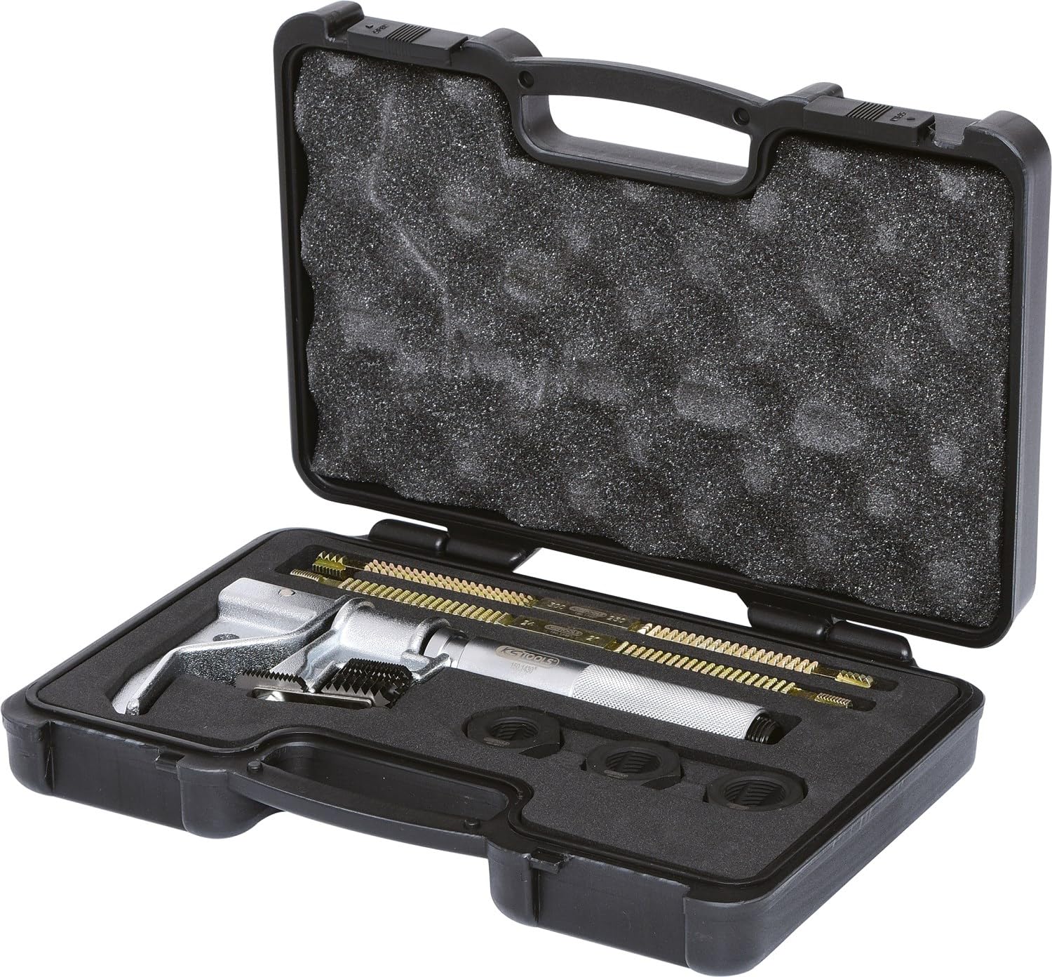 KS Tools 150.1435 Zestaw do naprawy gwintów do gwintów wewnętrznych i zewnętrznych, 25-140mm, 6-szt