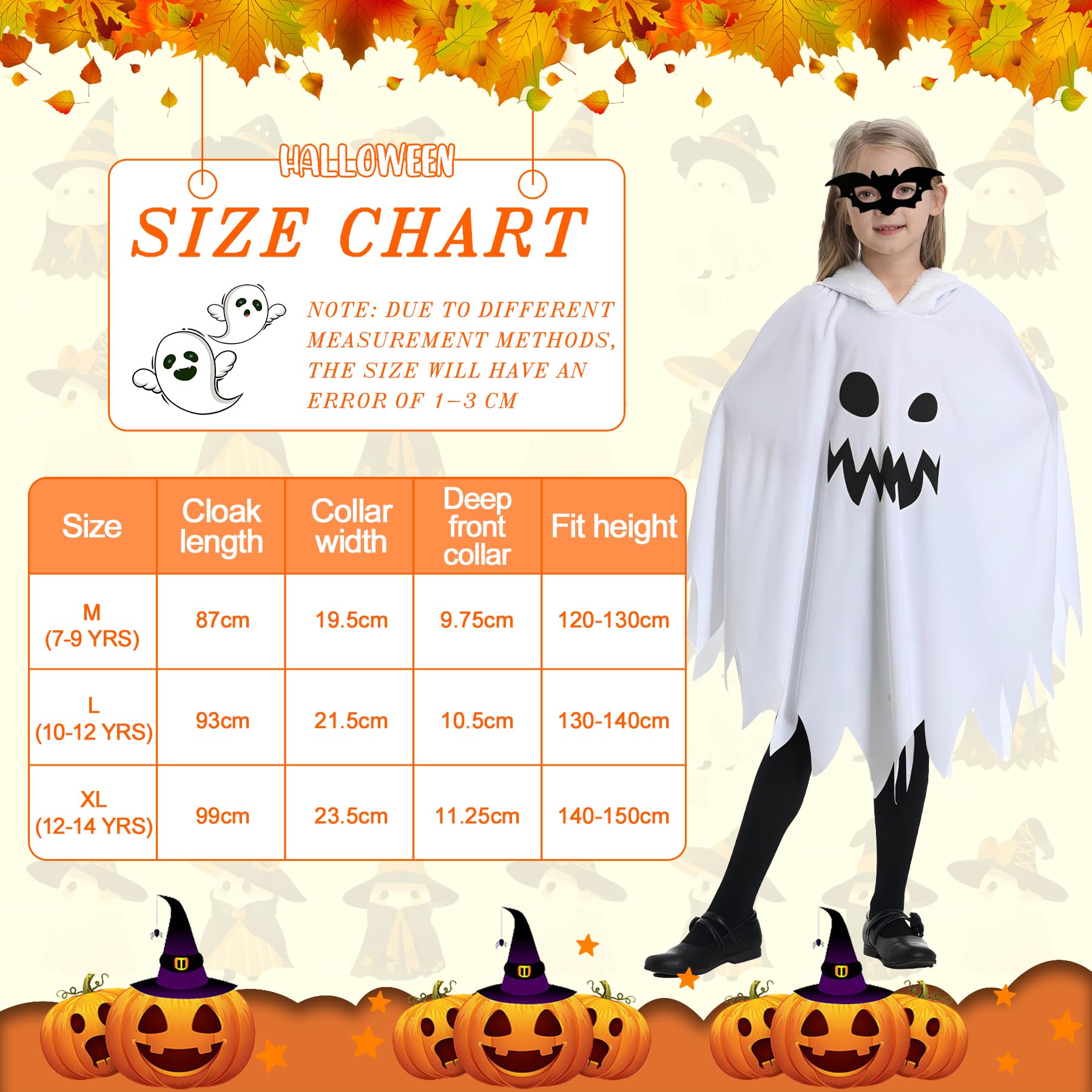 Costumi Di Halloween Per Bambini. Zombie, Vampiro, Strega E Fantasma Divertente Image100658280