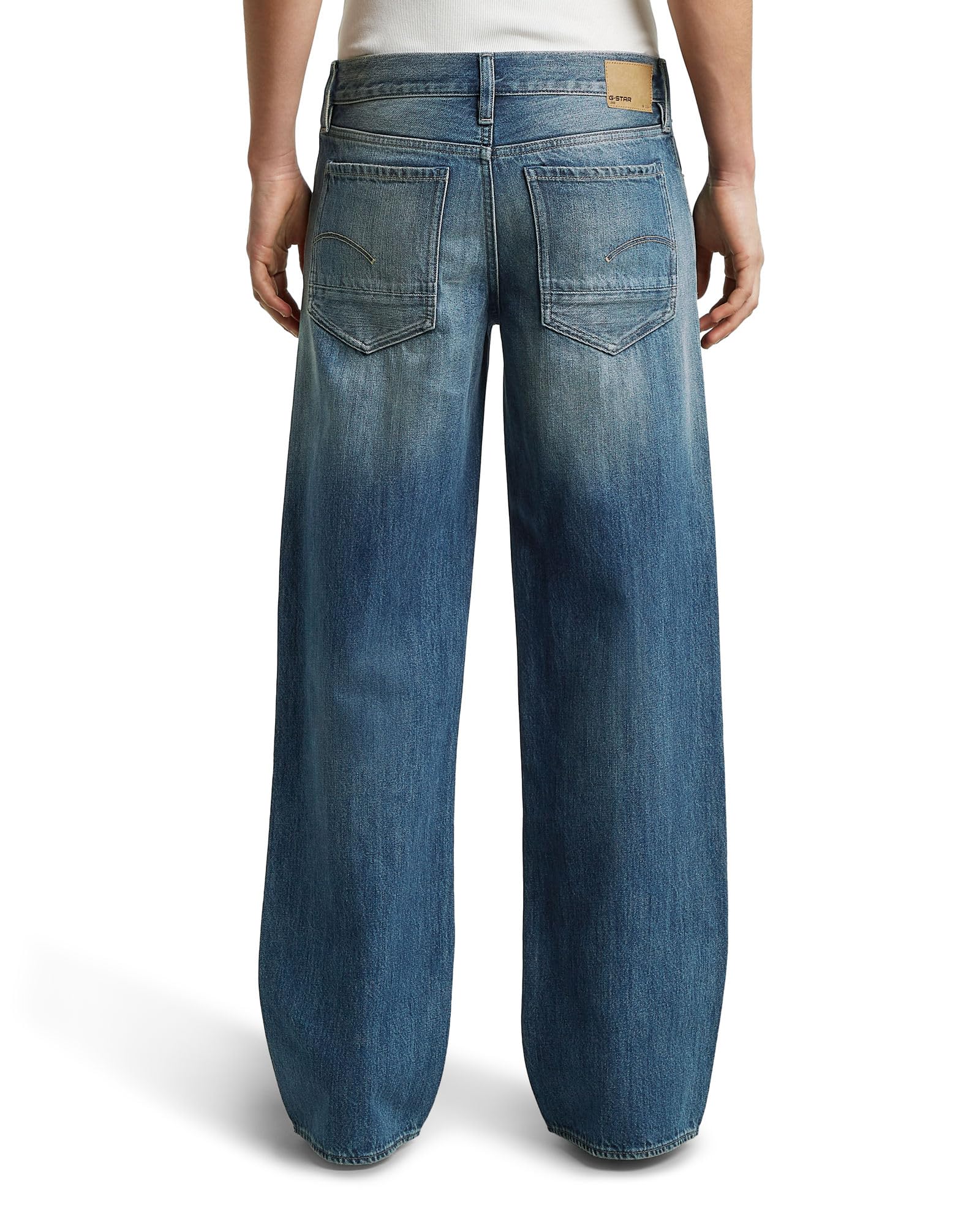 G-Star Women's Judee Loose Low Waist Jeans Blau (Vintage Vespa D22889-D788-J428) 33W / 32L – Ansicht 2