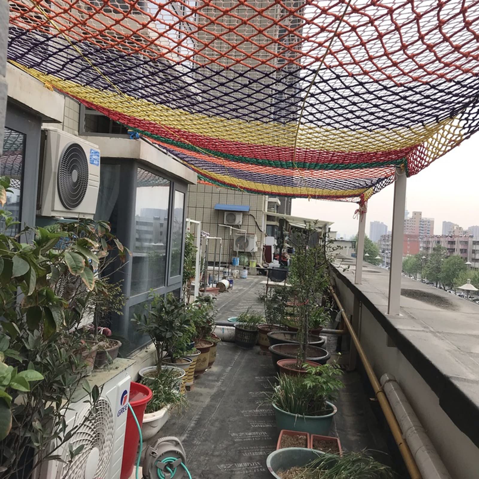 Kletternetz Für Den Außenbereich, Kinder Nylon Schutznetz Für Innen Spielplatz Schaukel Garten, Balkon Und Treppe Sicherheitsnetz Für Kinder Und Spielzeug, 62 Größen