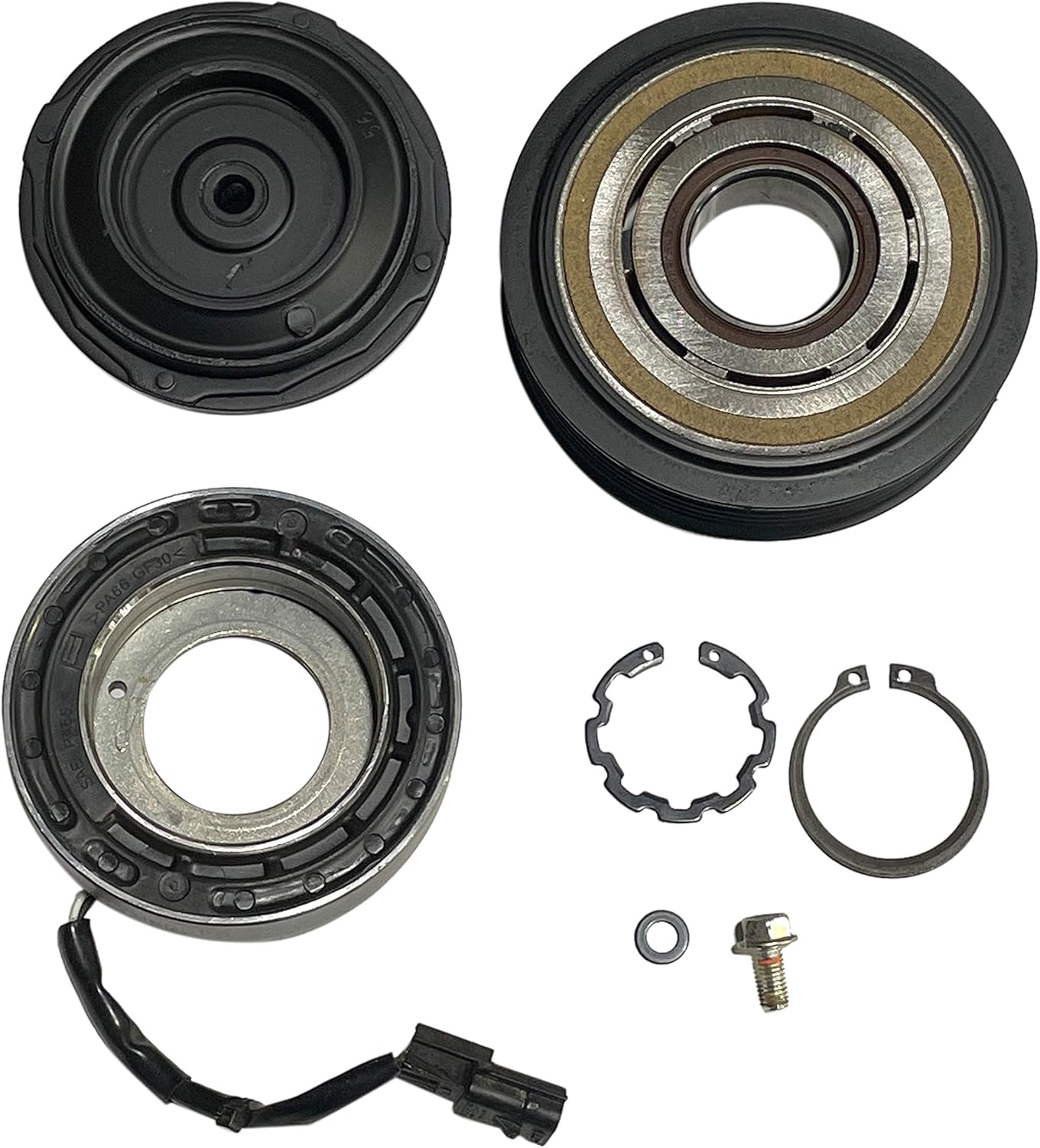 RYC A/C Compressor Clutch AD-1181-CL (Fits Nissan Rogue 2.5L 2014, 2015, 2016, 2017, 2018, 2019, 2020)