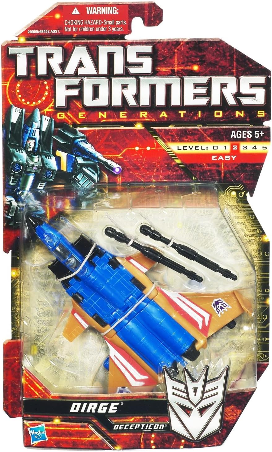 Transformers Generations: Decepticon Dirge Deluxe Class Action Figure