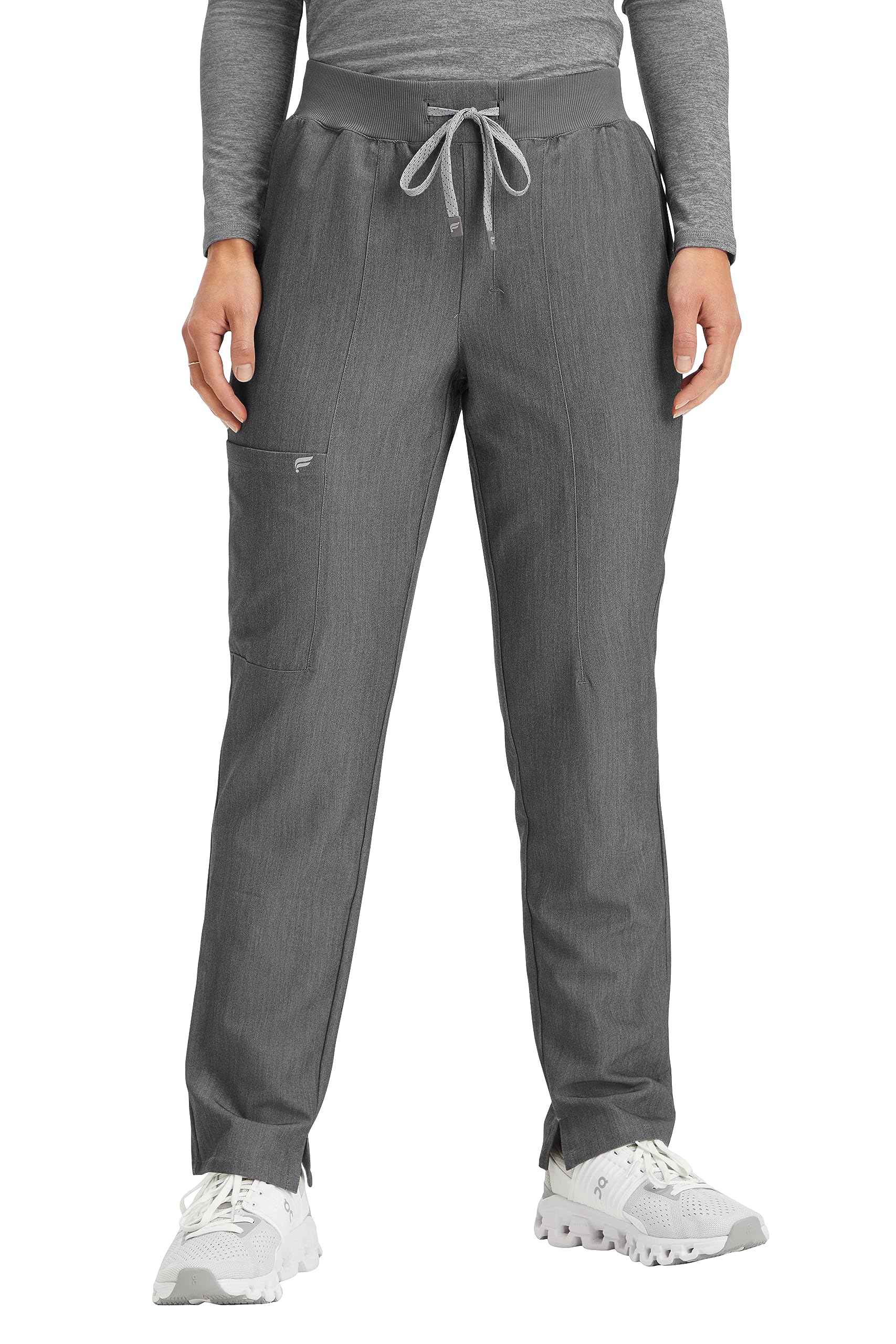 Fabletics Women's Performance Scrub Pant - MotionTech, 4-Way Stretch, Pocket-Packed, Wrinkle-Resist, Semi-Slim Fit