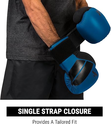 Miniatura 3 de Hayabusa Guantes de boxeo de piel sintética S4 para hombres, mujeres y niños, 10 onzas, 12 onzas, 14 onzas, 16 onzas, entrenamiento, sparring,