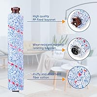 Vista 8 de Filtro de cepillo de repuesto para limpiador Bissell CrossWave para alfombras de suelo y área serie 3888A 2306A 1785, 2 cepillos multisuperficie