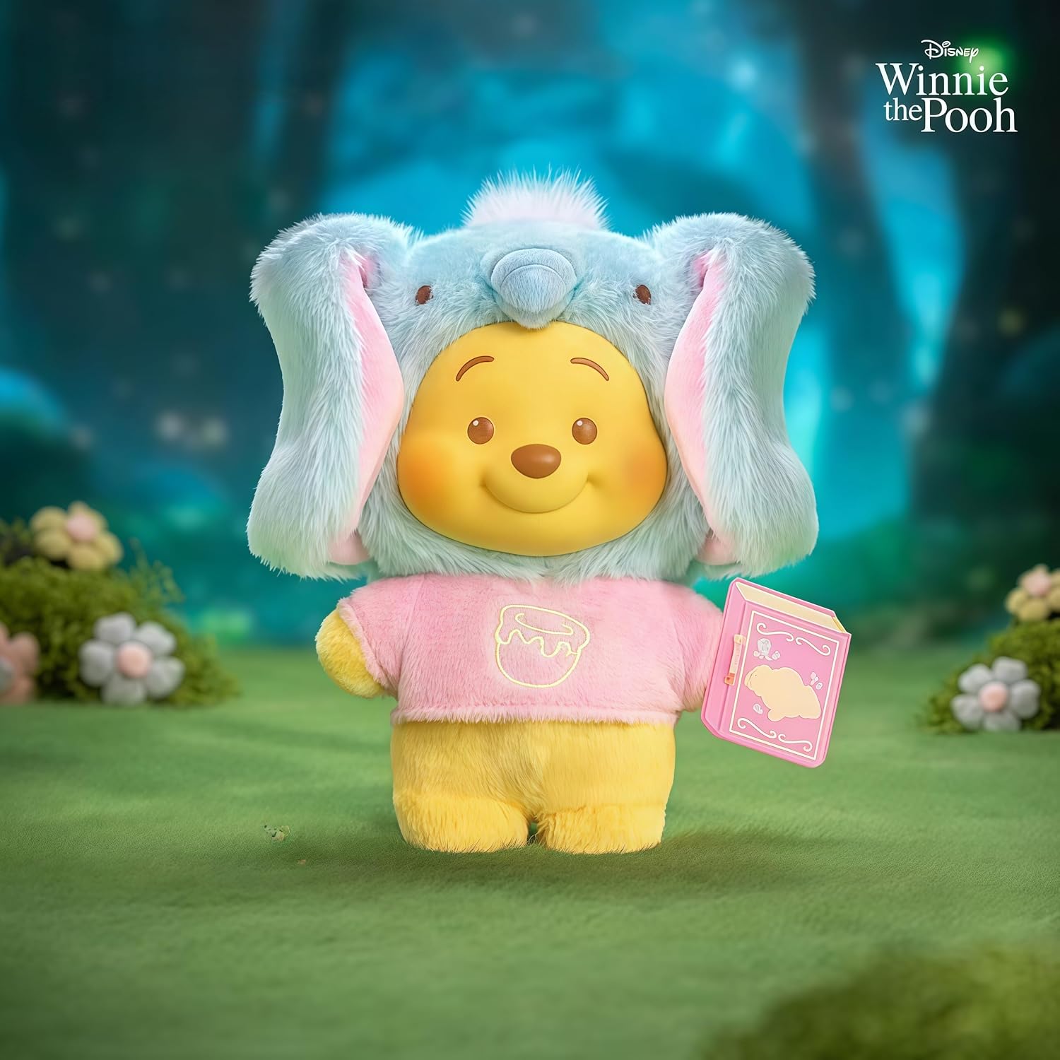 MINISO Disney Winnie The Pooh Animal Storybook SeriesBlind Box Collectible Figurine, Cute Character Design,Birthday Gift(Random 1pc)