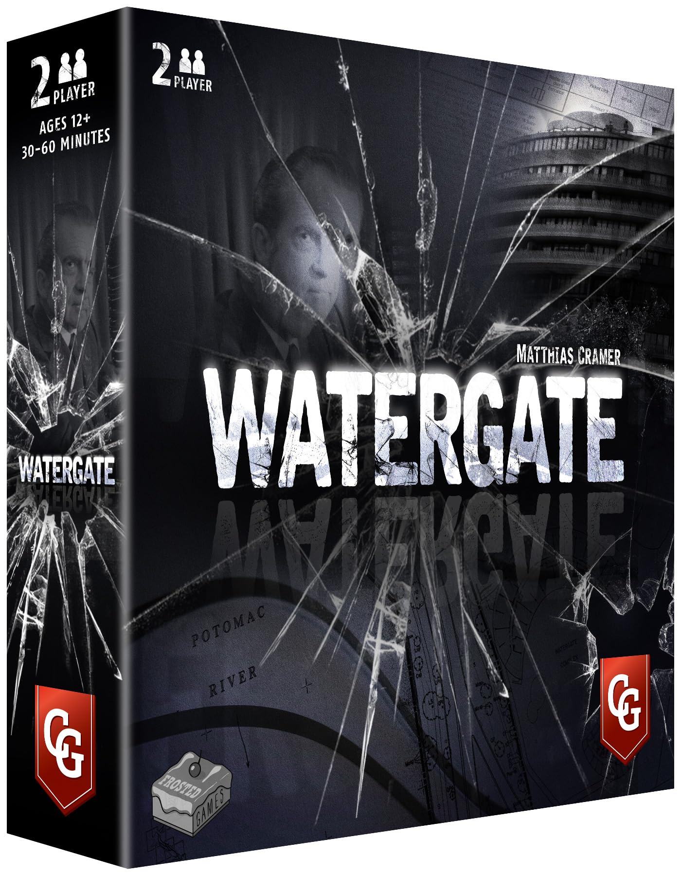 Capstone Games Watergate, Cardboard, 2 Players, Kids
