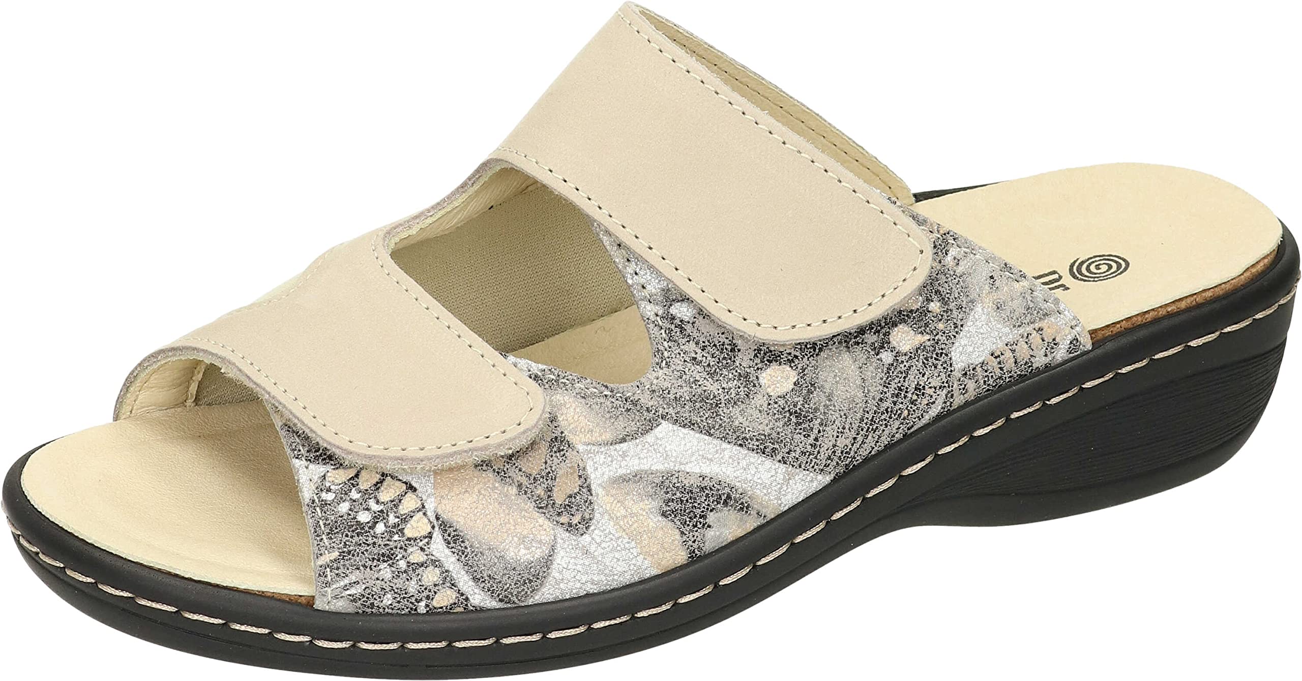Dr. Brinkmann Women's Mules Loafer, Beige, 3.5 UK