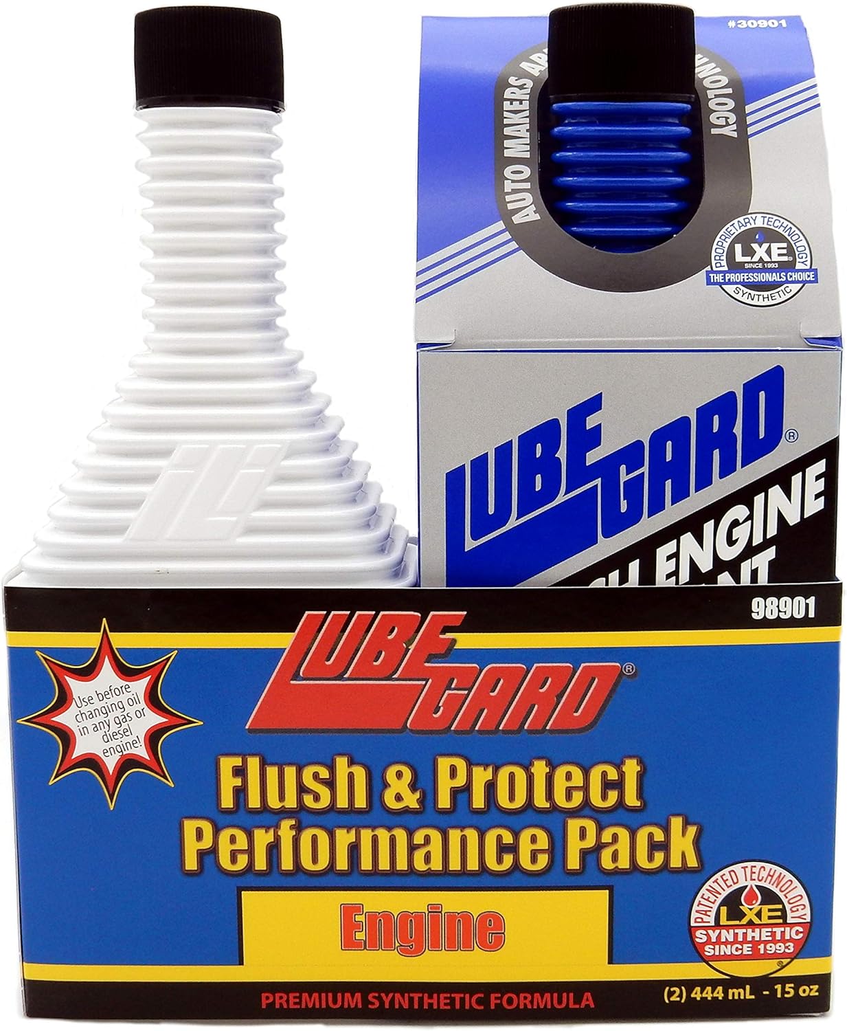 Lubegard 98901 Engine Flush and Protect Pack, (2) 15 Ounce Bottles