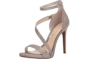 Jessica Simpson Nude Heels: Rayli 2 Stilettos Open Toe Evening Sandals