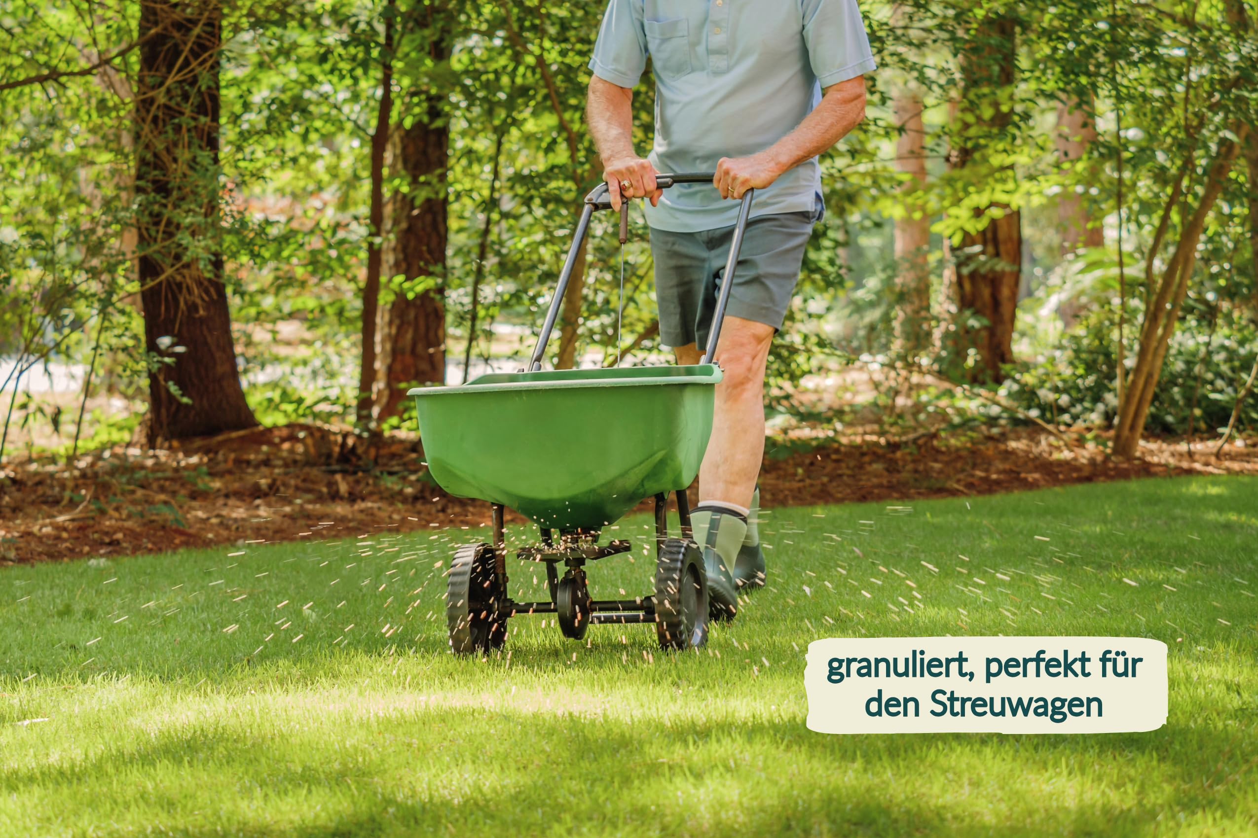 Bio KRÜMEL Rasenaktivator Bodenaktivator Aktivator mit Tonmineralien und Magnesiumkalk (30 kg)