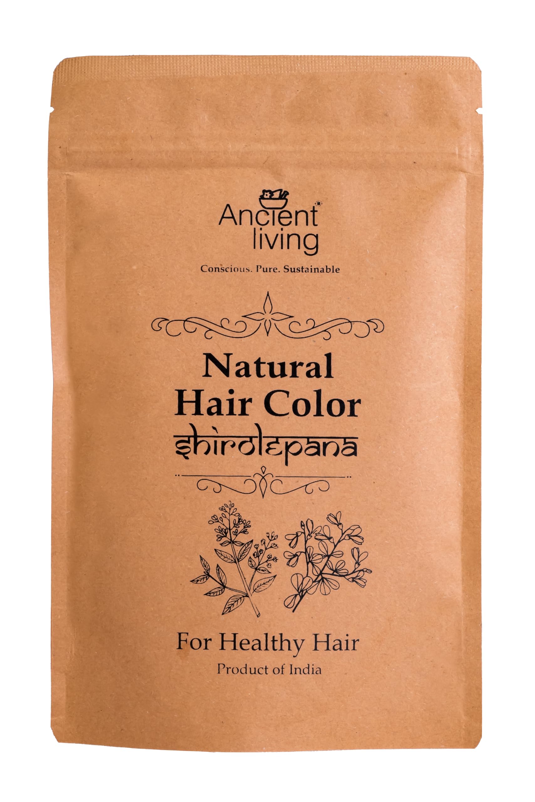 Ancient Living Organic Black Hair Color Pure Henna and Indigo Leaf Powder 100 gm-image-41