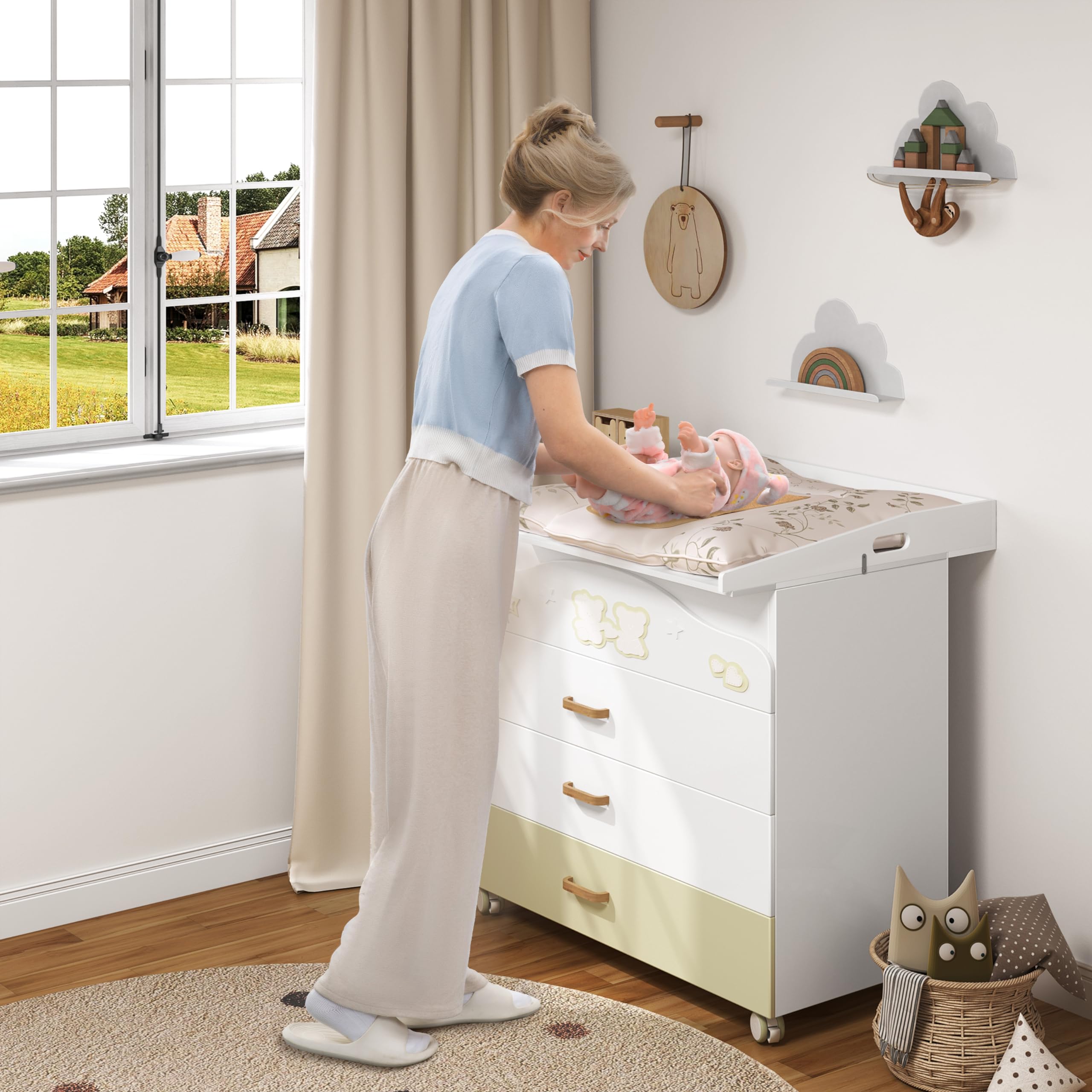 Commodekussen, commode kussen, kussen commode