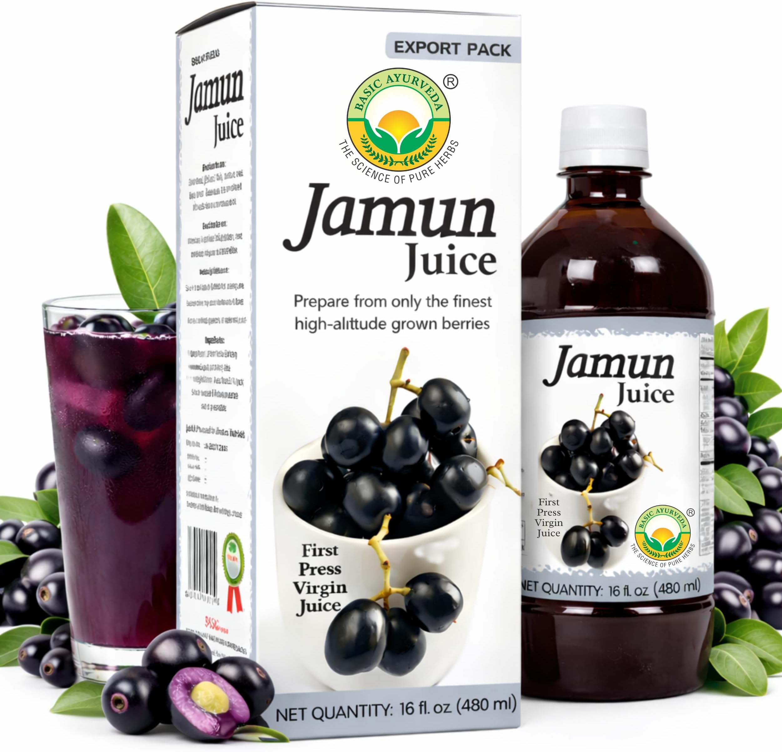 Jamun Juice | Fruit Juice |16.23 Fl Oz (480ml)