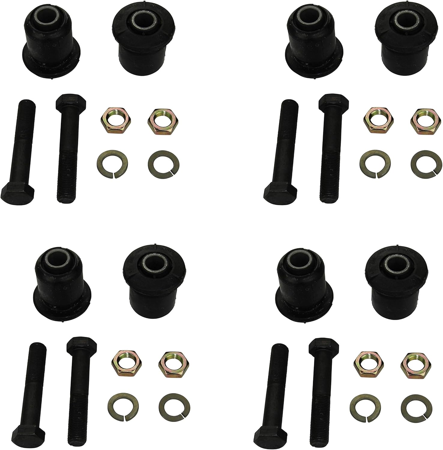 Set of 4 Rear Lower Suspen. Control Arm Bushings for MB