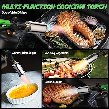 Amazon.com: Propane Torch Head, Kitchen Blow Torch Gun