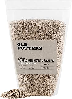 Old Potters Wildlife Sunflower Hearts & Chips, 6 lbs