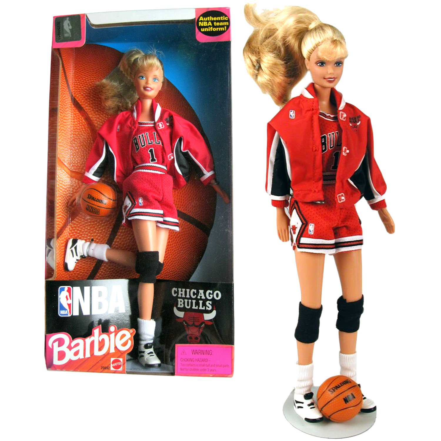 Barbie Mattel Año 1998 National Basketball Association NBA Series