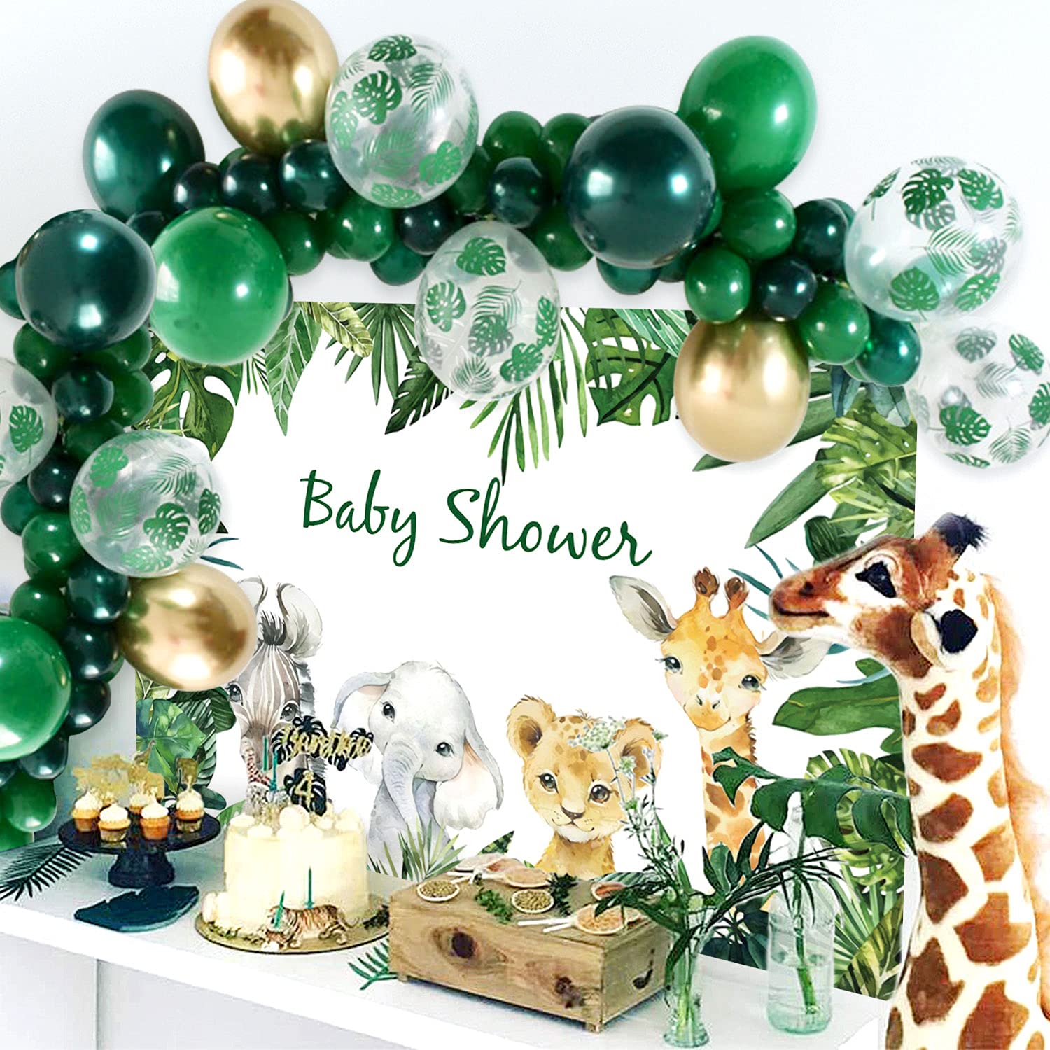 Buy JeVenis Safari Baby Shower Decoration Jungle Party Supplies Safari