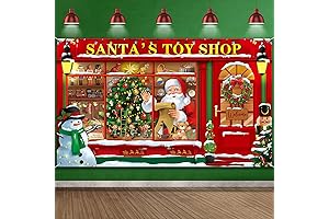 Christmas Party Decorations - Perfect Festive Backdrop