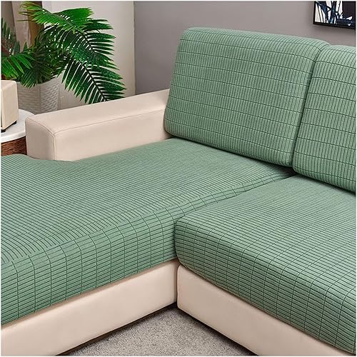 Vista 7 de Funda universal para sofá 2023, fundas para sofá modular de alta elasticidad, fundas de sofá antideslizantes en forma de L, protector de sofá
