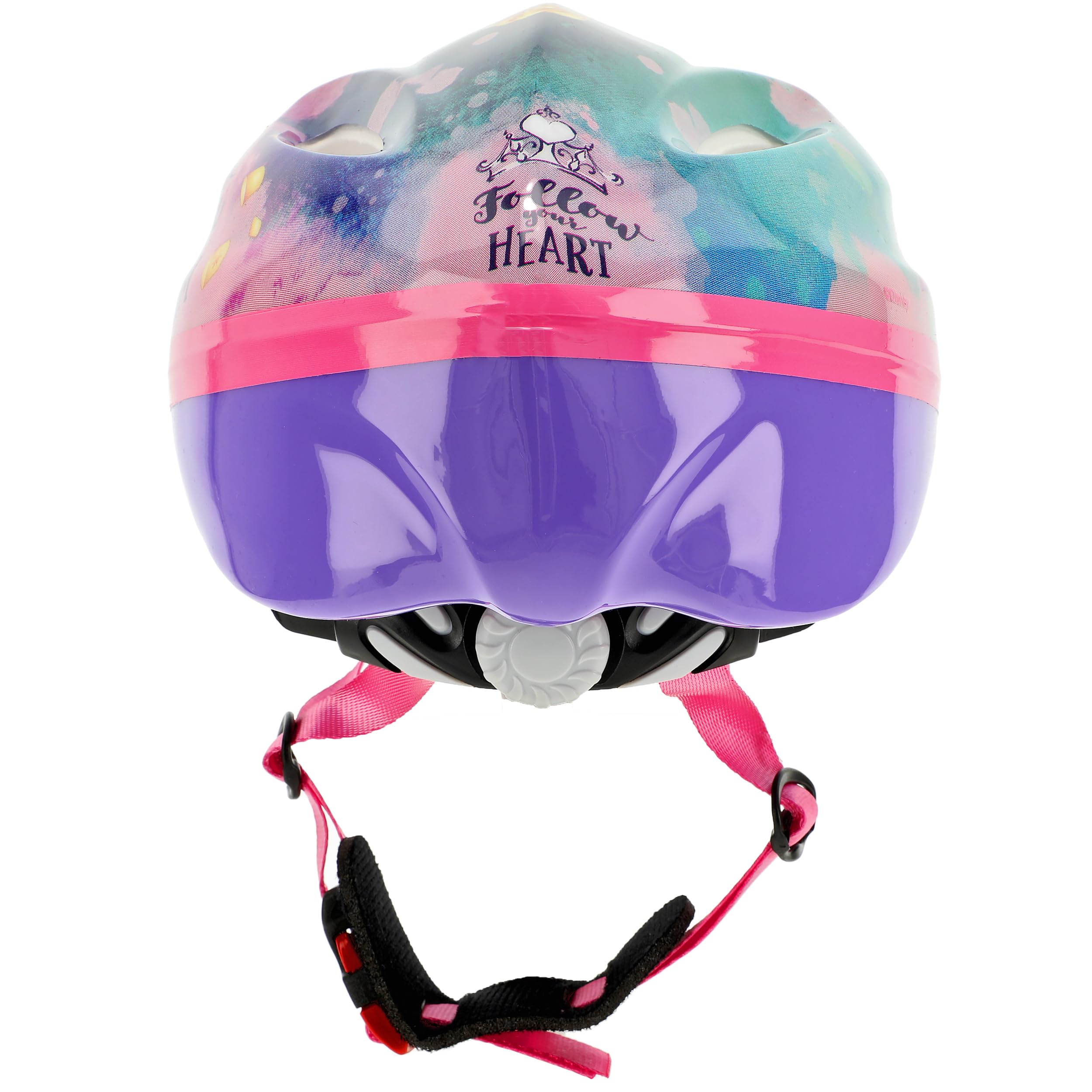 alles-meine.de GmbH Set: Kinderhelm/Fahrradhelm + Fahrradhandschuhe___ Princess - Prinzessin - inkl. Name - Gr. 52-56 - Circa 3 bis 15 Jahre