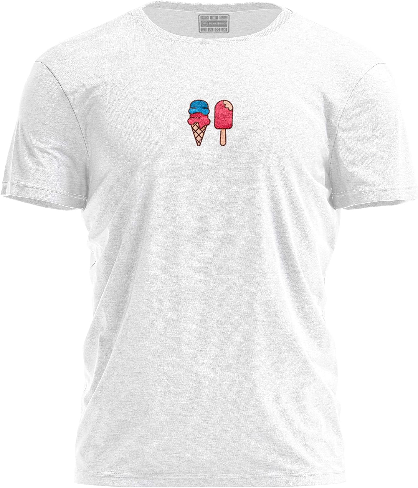 Bona Basics Men's Bftswi-100389-X-Large T-Shirt, White, XL