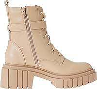 Vista 6 de The Drop Botas de combate con plataforma con cordones Koi para mujer