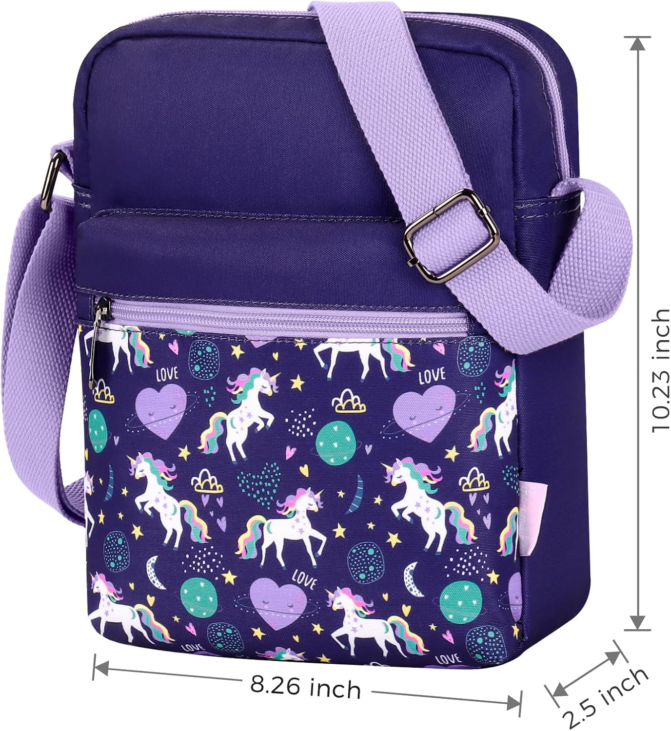 Choco Mocha Girls Purses Age 8-10, Purse for Girls 6-8 10-12 Christmas Gifts for Girl - Image 5