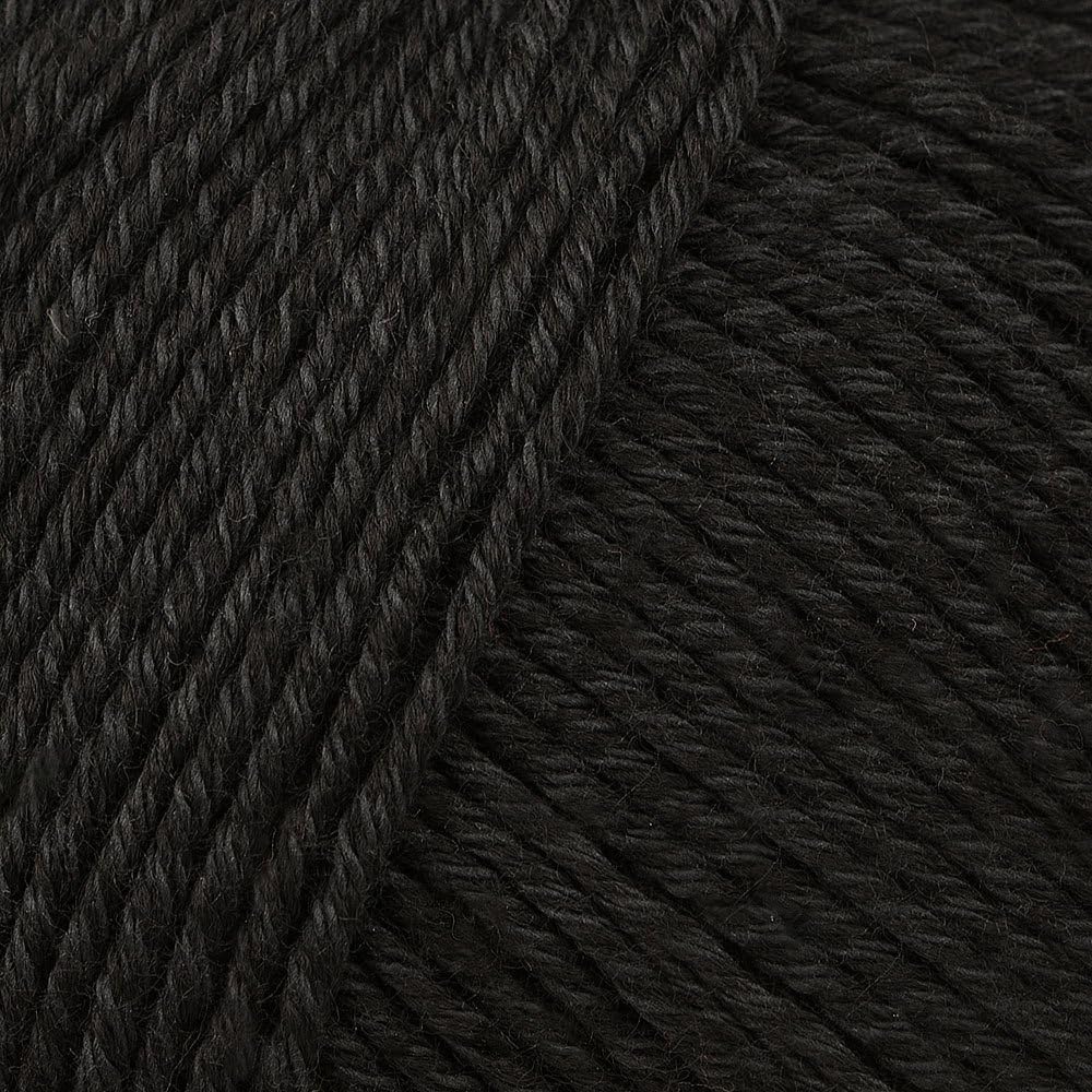 DROPS Cotton Merino 02 Black