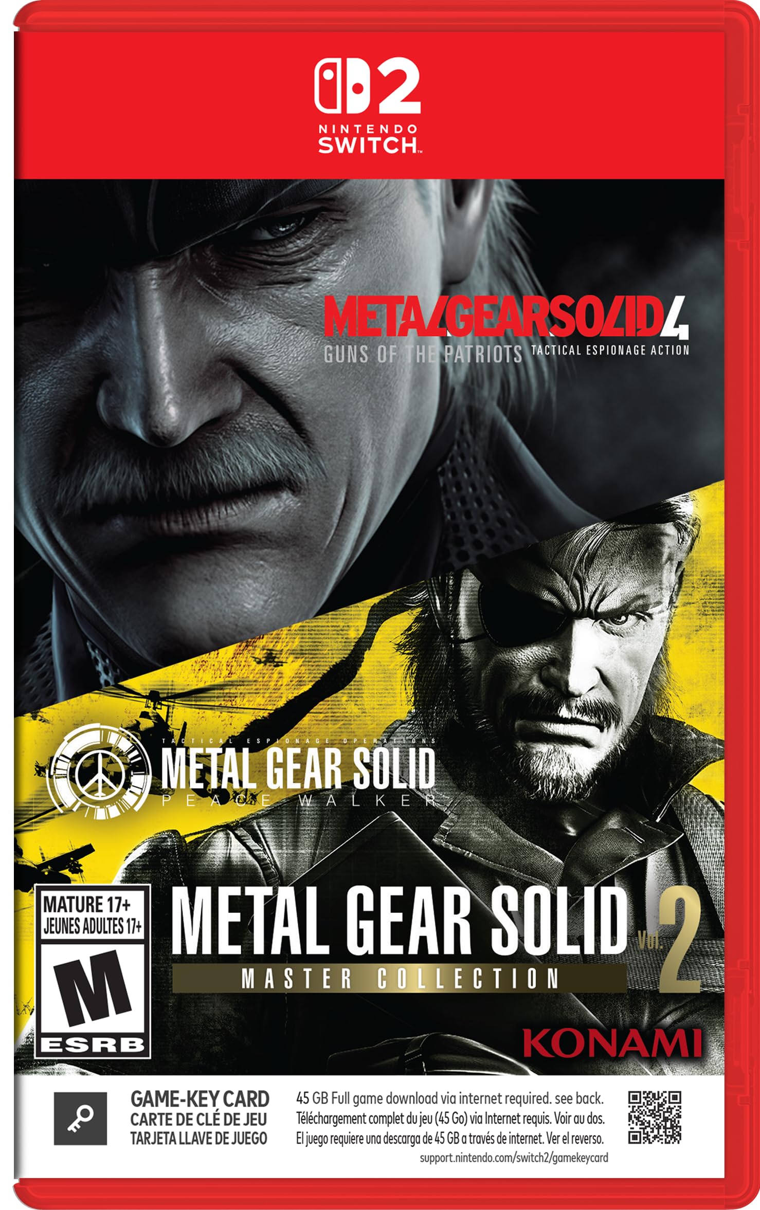 METAL GEAR SOLID Master Collection Vol. 2 - PlayStation 5 Games -12 METAL GEAR SOLID Master Collection Vol. 2 - PlayStation 5 Games -12