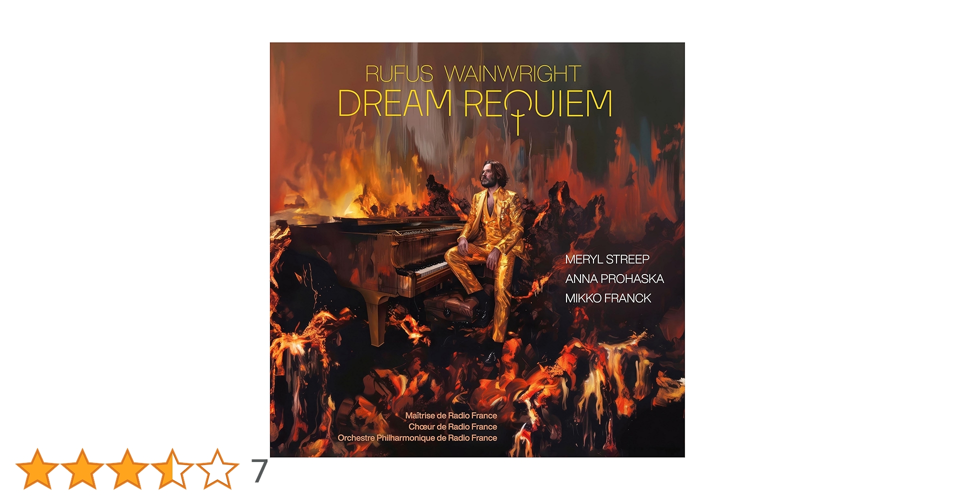 ルーファス・ウェインライト: ドリーム・レクイエム　新品未使用レコード Amazon.co.jp: Rufus Wainwright: Dream Requiem (Vinyl