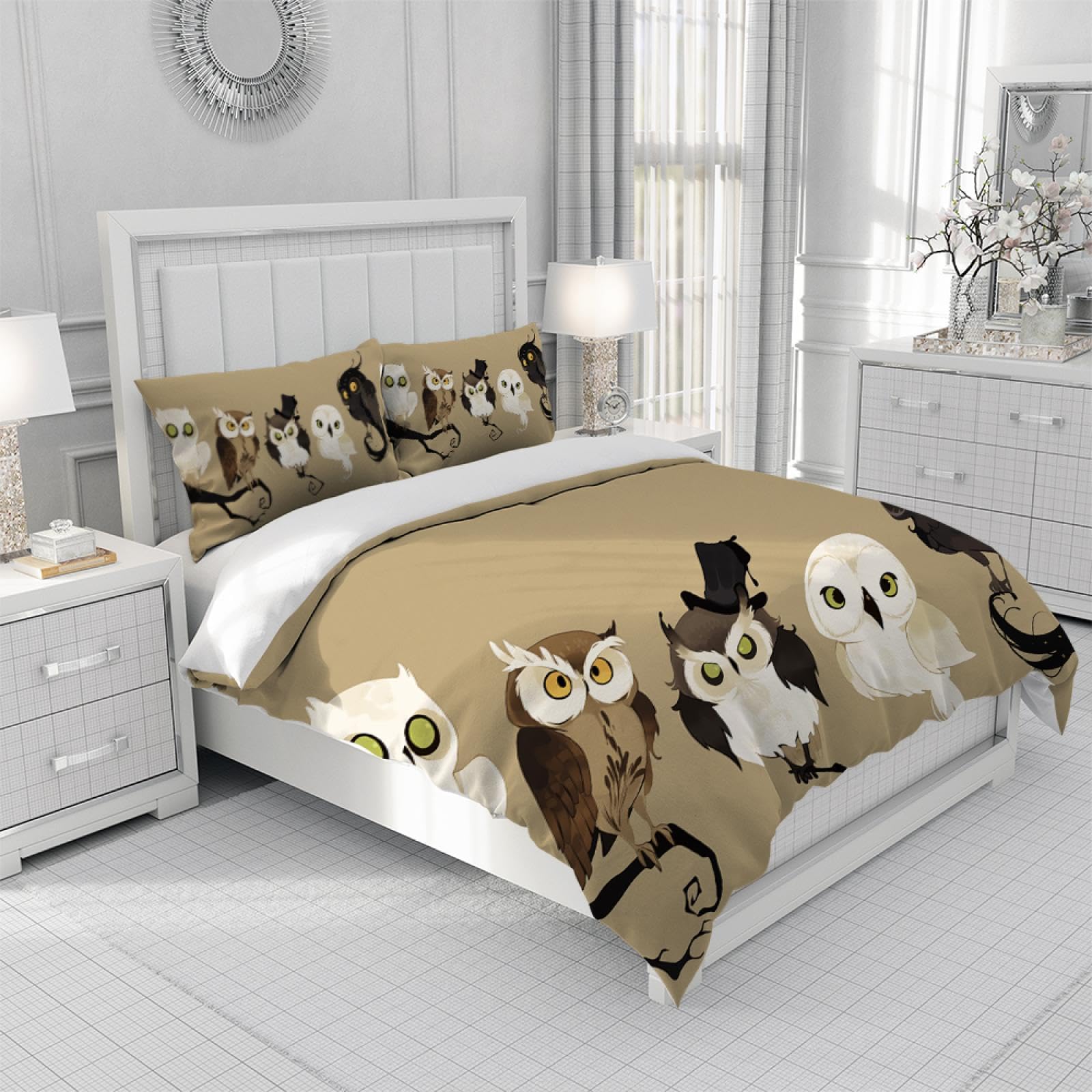 Housse de couette 90x200 pic vert pour créer une chambre d'enfant nature