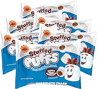 Classic Milk Chocolate 6 Pack, Chocolate Filled Marshmallows Made with R...