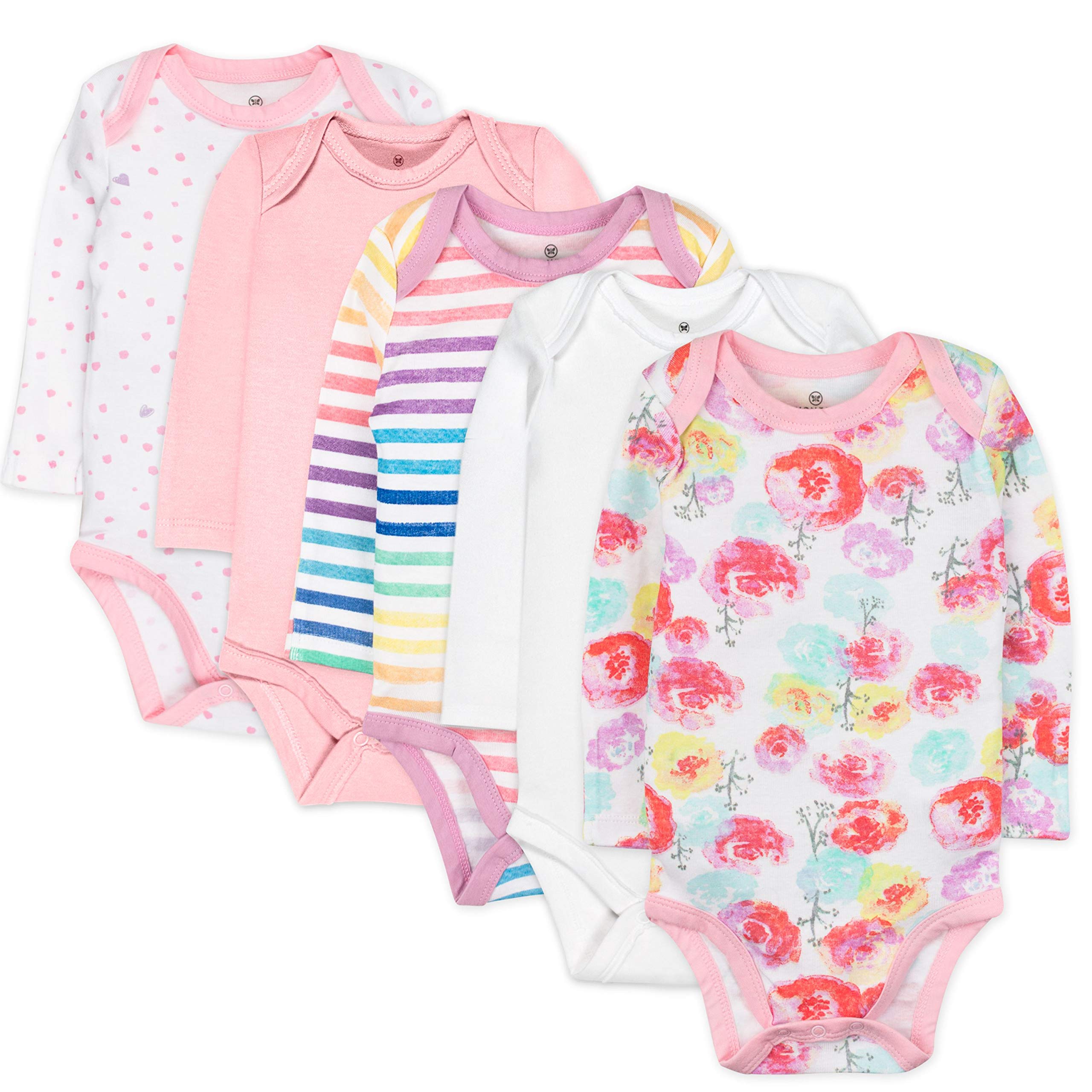 HonestBaby - Camiseta para bebé (5 unidades)