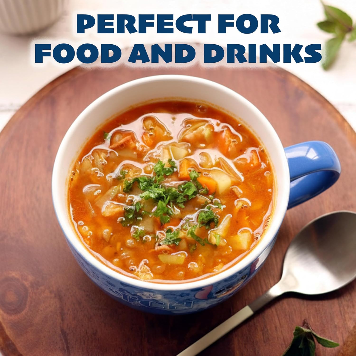 Silver Buffalo Disney Lilo and Stitch Sitting and Excited on the Wave Ceramic Soup Mug, 24 Ounces - Image 4