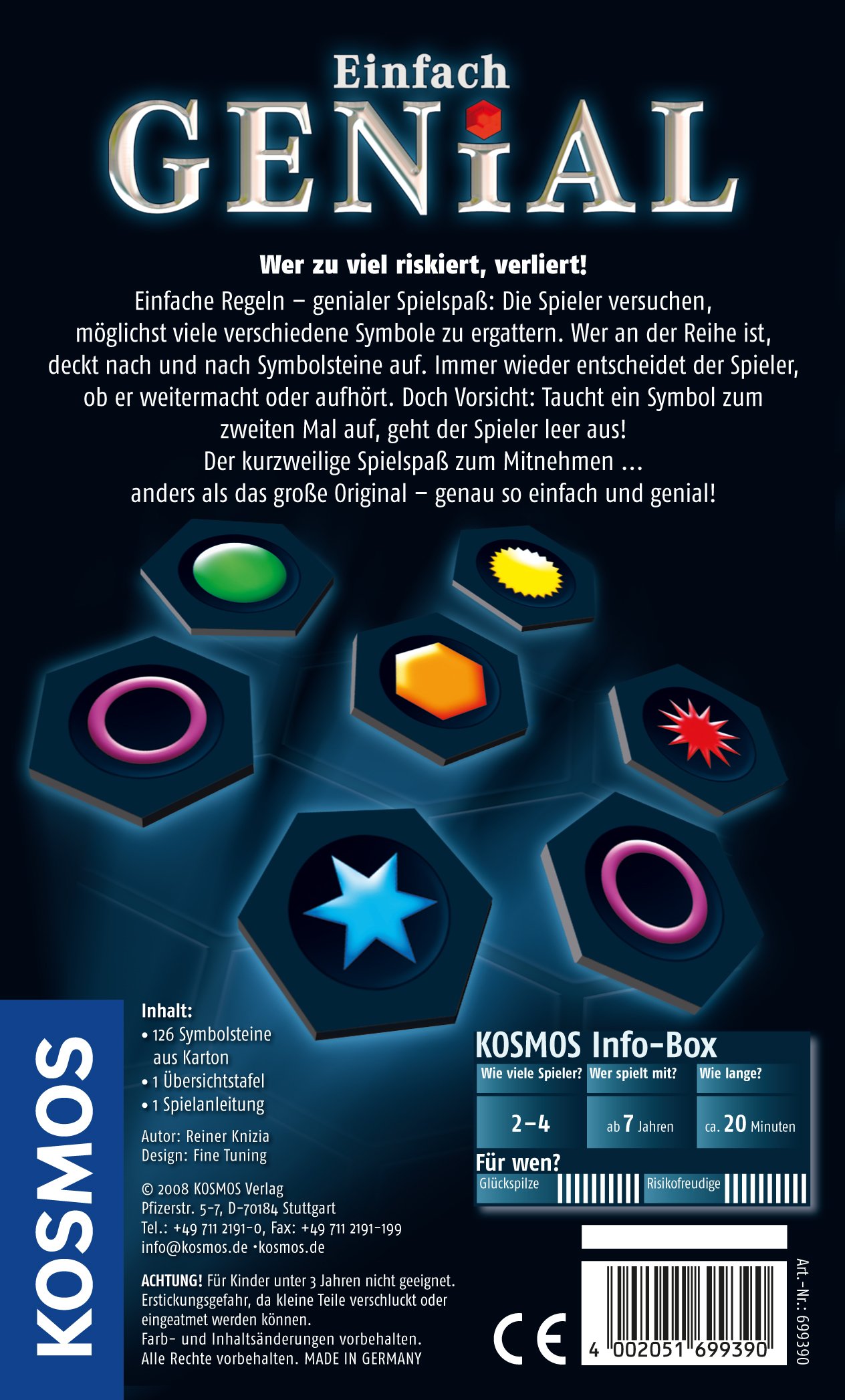 Kosmos Einfach Genial - Mitbringspiel – Ansicht 2