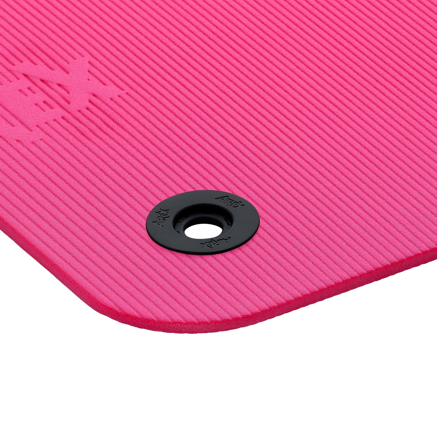 Gymnastikmatte Fitline 140 von Airex, 140 x 60 x 1,0 cm, pink, Ösen
