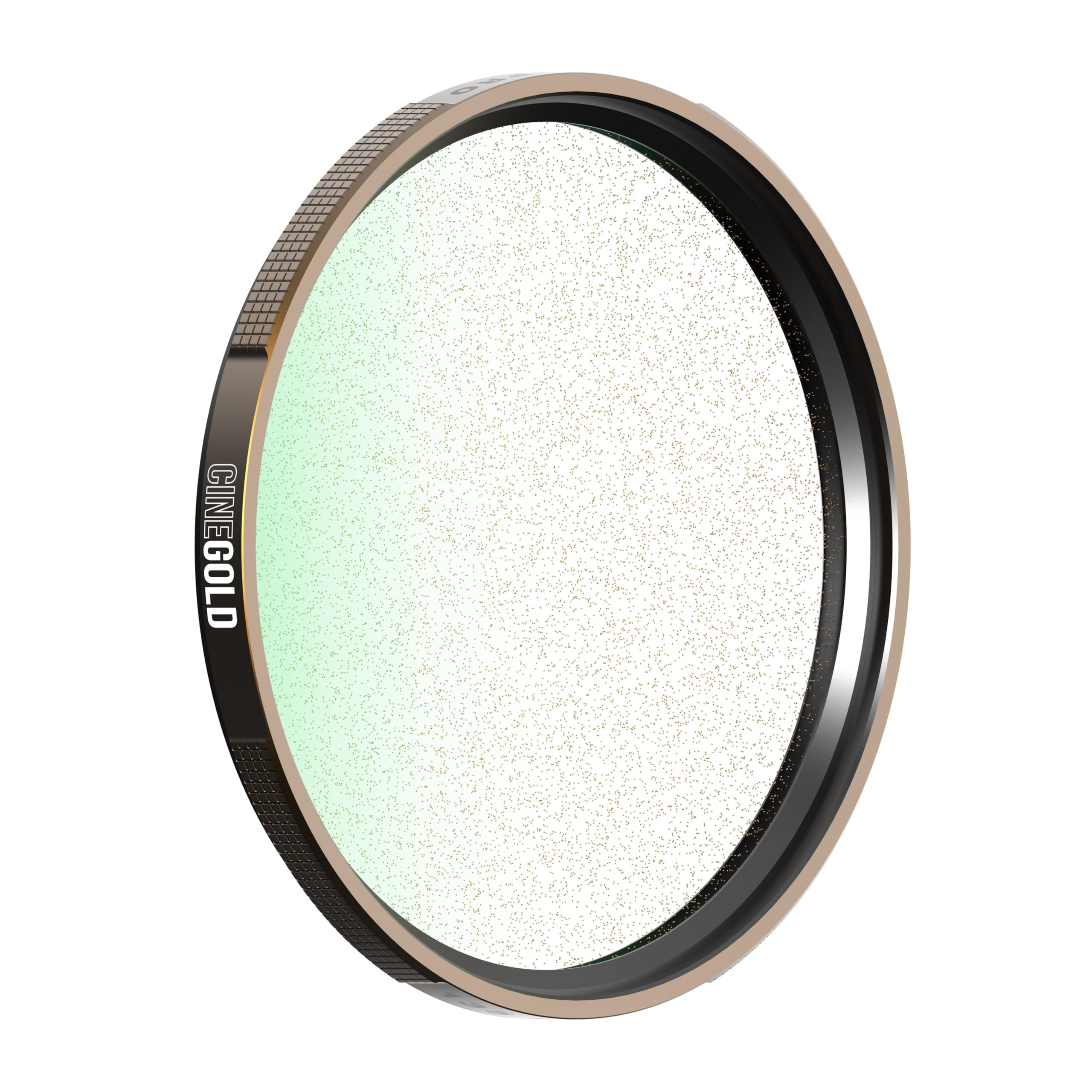 PolarPro CineGOLD - 1/2 Gold Mist Diffusion Camera Filter – Warm Highlights & Low Contrast for Vintage Film Aesthetics – Soft Glow & Warm Tones for