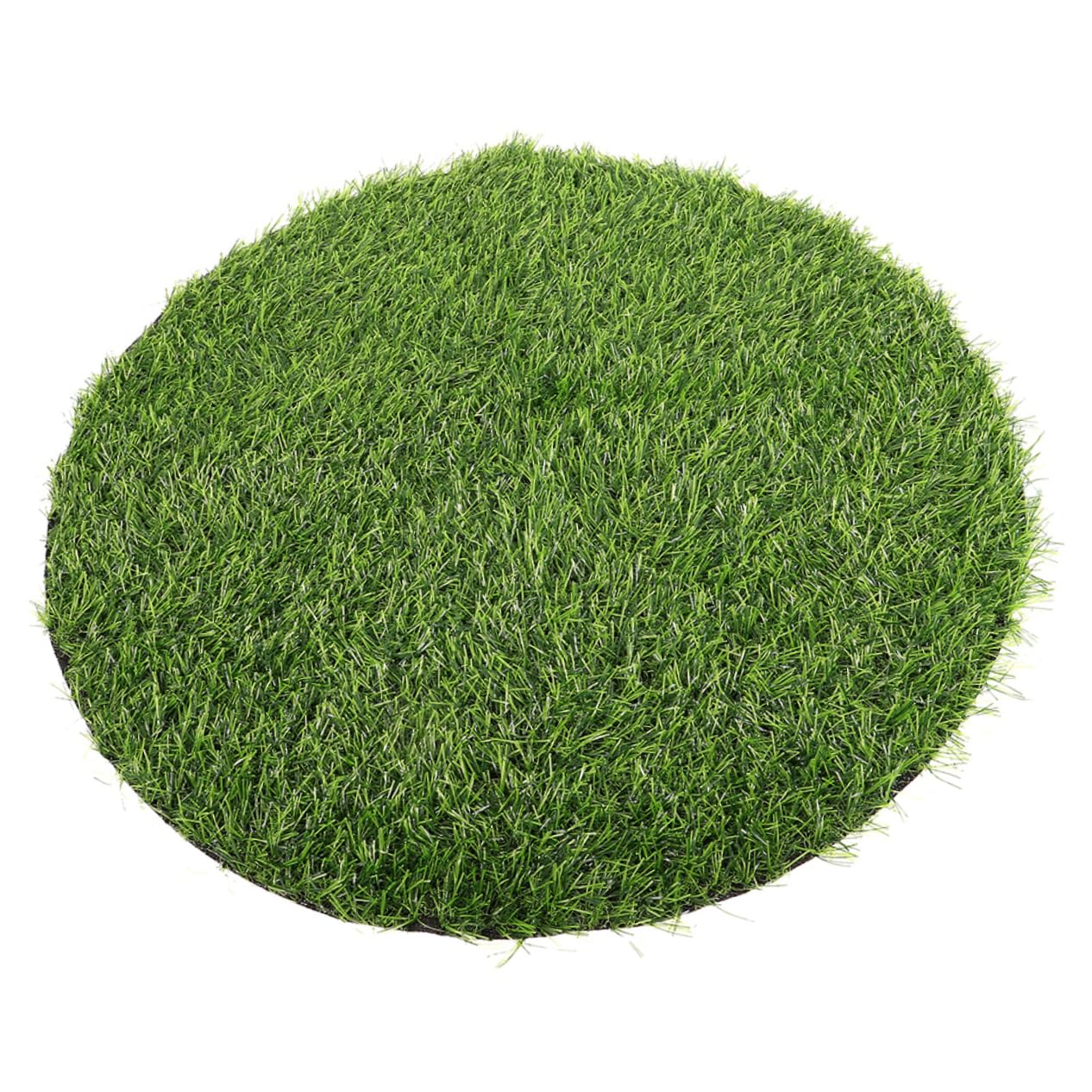 Tapis de table rond en gazon synthétique pour vos repas champêtres sur la terrasse